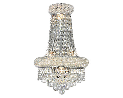 Elegant Wall Sconce - Chrome, H 17" (V1800W12SC-RC)