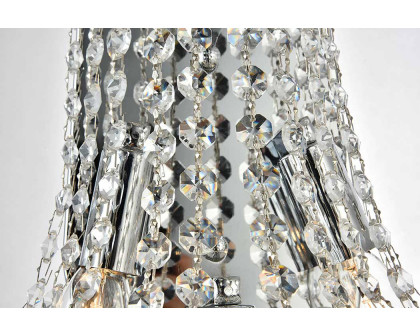 Elegant Wall Sconce - Chrome, H 17" (V1800W12SC-RC)