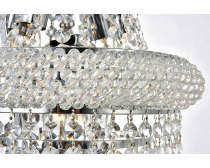 Elegant Wall Sconce - Chrome, H 17" (V1800W12SC-RC)