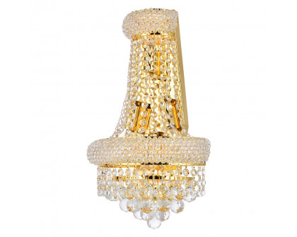 Elegant Wall Sconce - Gold, H 17" (V1800W12SG-RC)