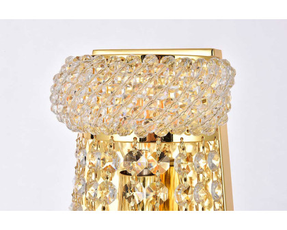 Elegant Wall Sconce - Gold, H 17" (V1800W12SG-RC)