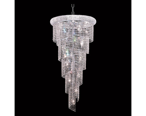 Elegant Pendant Light - Chrome, L 22" (V1801SR22C-RC)