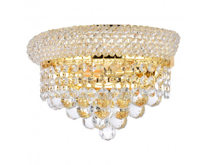 Elegant Wall Sconce - Gold, H 6" (V1802W12G-RC)