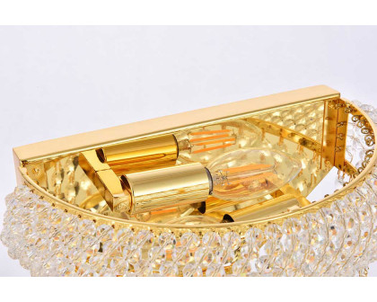 Elegant Wall Sconce - Gold, H 6" (V1802W12G-RC)