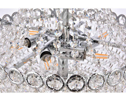 Elegant Pendant Light - Chrome, L 16" (V1900D16C-RC)