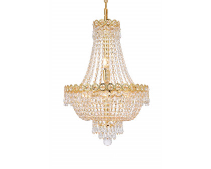 Elegant Pendant Light - Gold, L 16" (V1900D16G-RC)