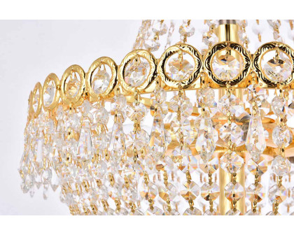 Elegant Pendant Light - Gold, L 16" (V1900D16G-RC)