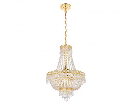 Elegant Pendant Light - Gold, L 16" (V1900D16G-RC)