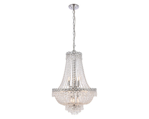 Elegant Pendant Light - Chrome, L 20" (V1900D20C-RC)