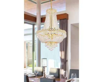 Elegant Pendant Light - Gold, L 20" (V1900D20G-RC)