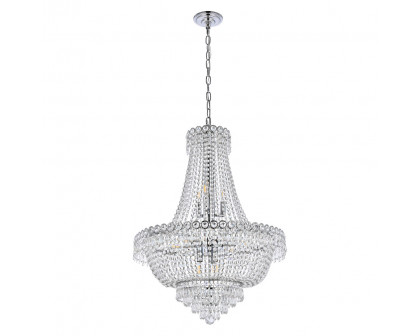 Elegant Pendant Light - Chrome, L 24" (V1900D24C-RC)