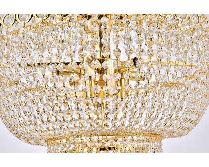 Elegant Pendant Light - Gold, L 24" (V1900D24G-RC)