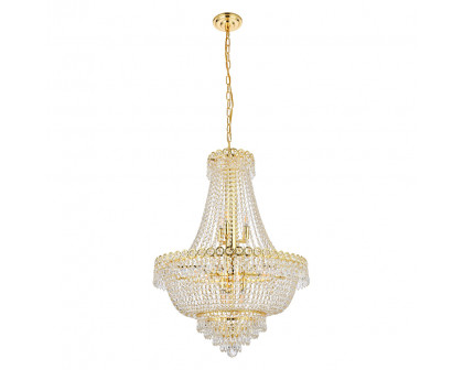 Elegant Pendant Light - Gold, L 24" (V1900D24G-RC)