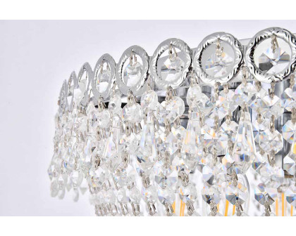 Elegant Flush Mount Light - Chrome, L 20" (V1900F20C-RC)