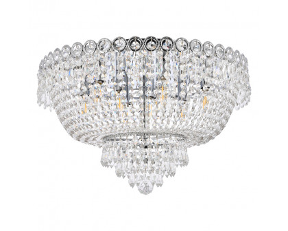 Elegant Flush Mount Light - Chrome, L 20" (V1900F20C-RC)