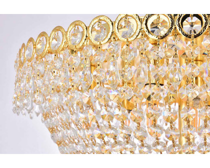 Elegant Flush Mount Light - Gold, L 20" (V1900F20G-RC)