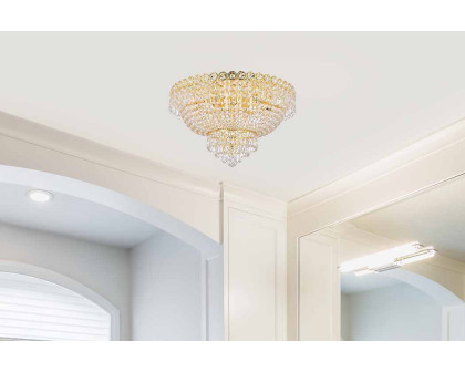 Elegant Flush Mount Light - Gold, L 20" (V1900F20G-RC)