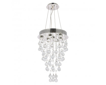 Elegant Pendant Light - Chrome, L 16" (V2006D16C-RC)