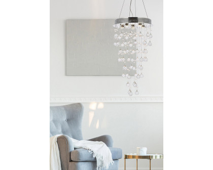 Elegant Pendant Light - Chrome, L 18" (V2006D18C-RC)