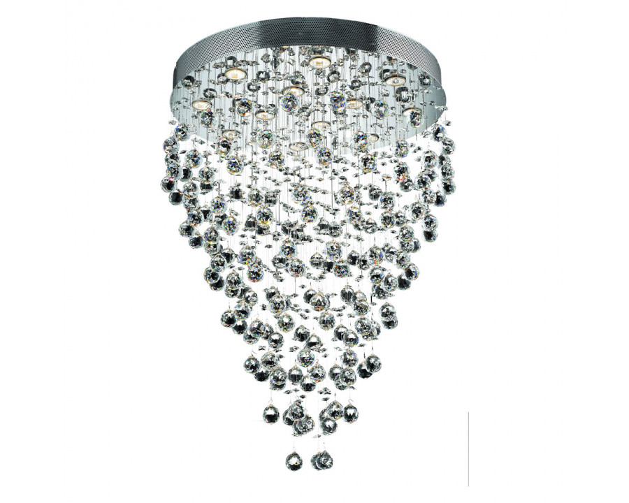 Elegant Pendant Light - Chrome/EC, L 28" (V2006D28C-EC)