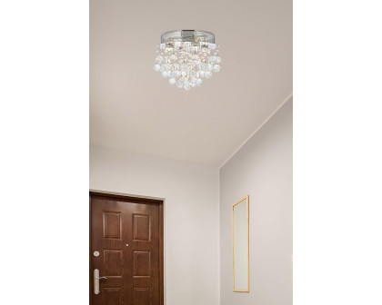 Elegant Flush Mount Light - Chrome, L 14" (V2006F14C-RC)