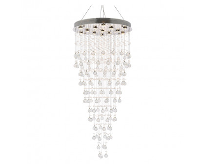 Elegant Chandelier - Chrome, L 28" (V2006G28C-RC)