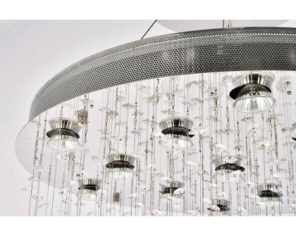 Elegant Chandelier - Chrome, L 28" (V2006G28C-RC)