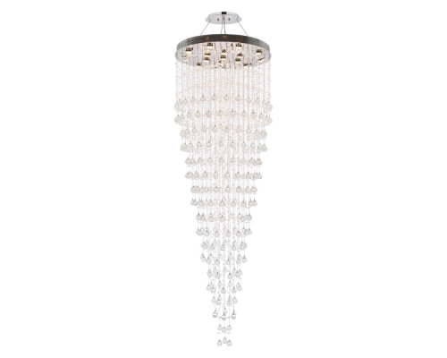 Elegant Chandelier - Chrome, L 32" (V2006G32C-RC)