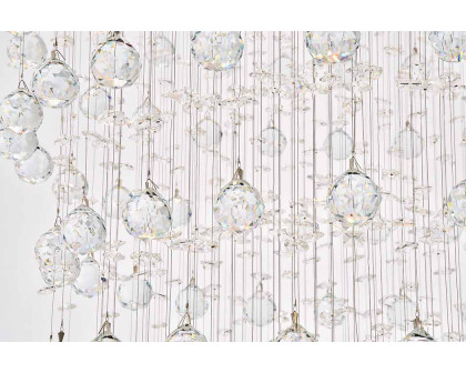 Elegant Chandelier - Chrome, L 32" (V2006G32C-RC)