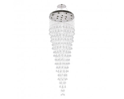 Elegant Chandelier - Chrome, L 32" (V2006G32C-RC)