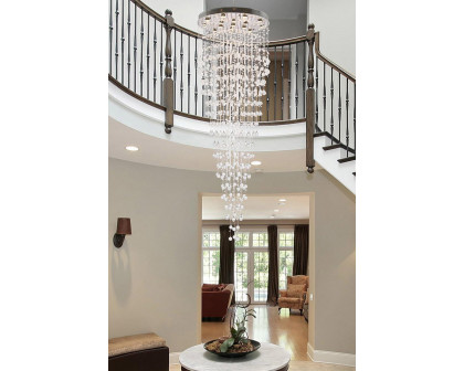 Elegant Chandelier - Chrome, L 32" (V2006G32C-RC)