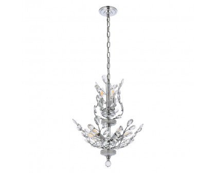 Elegant Chandelier - Chrome, L 21" (V2011D21C-RC)