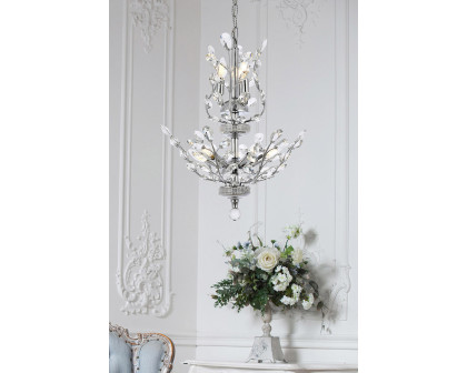 Elegant Chandelier - Chrome, L 21" (V2011D21C-RC)