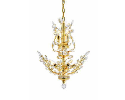 Elegant Chandelier - Gold, L 21" (V2011D21G-RC)