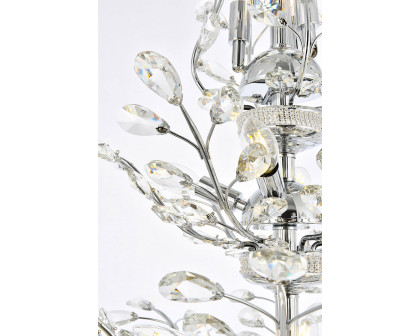 Elegant Chandelier - Chrome, L 27" (V2011D27C-RC)