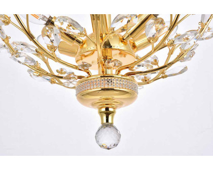 Elegant Chandelier - Gold, L 27" (V2011D27G-RC)