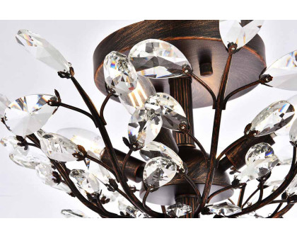 Elegant Flush Mount Light - Dark Bronze, L 20" (V2011F20DB-RC)