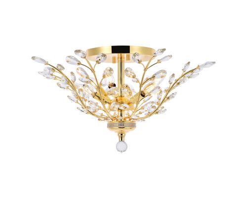 Elegant Flush Mount Light - Gold, L 27" (V2011F27G-RC)