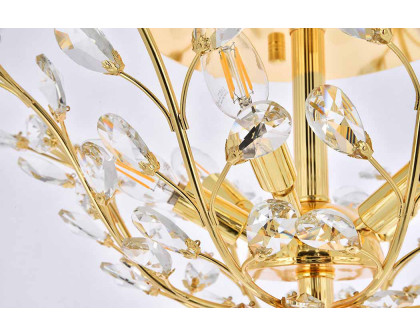 Elegant Flush Mount Light - Gold, L 27" (V2011F27G-RC)