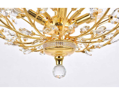 Elegant Chandelier - Gold/EC, L 41" (V2011G41G-EC)