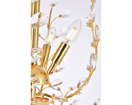 Elegant Chandelier - Gold/EC, L 41" (V2011G41G-EC)