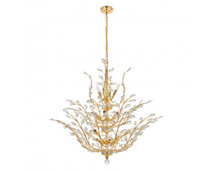 Elegant Chandelier - Gold/EC, L 41" (V2011G41G-EC)