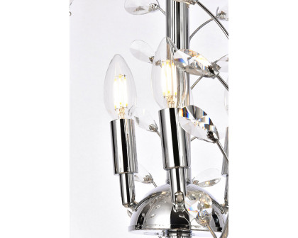 Elegant Chandelier - Chrome, L 54" (V2011G54C-RC)