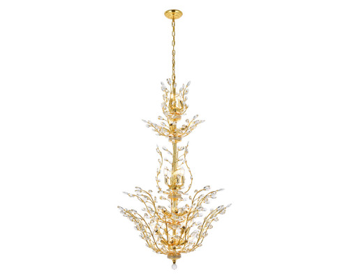 Elegant Chandelier - Gold, L 54" (V2011G54G-RC)