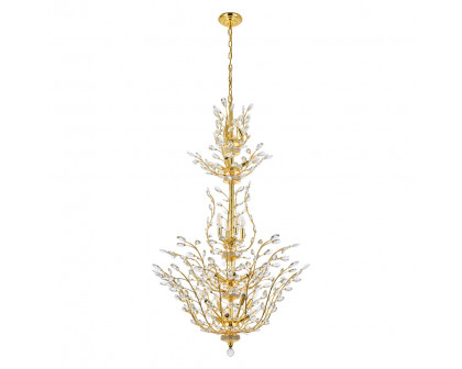 Elegant Chandelier - Gold, L 54" (V2011G54G-RC)