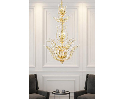 Elegant Chandelier - Gold, L 54" (V2011G54G-RC)