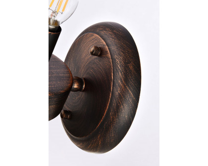 Elegant Wall Sconce - Dark Bronze (V2011W16DB-RC)