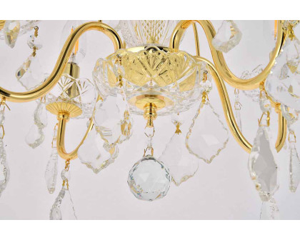 Elegant Pendant Light - Gold, L 17" (V2015D17G-RC)