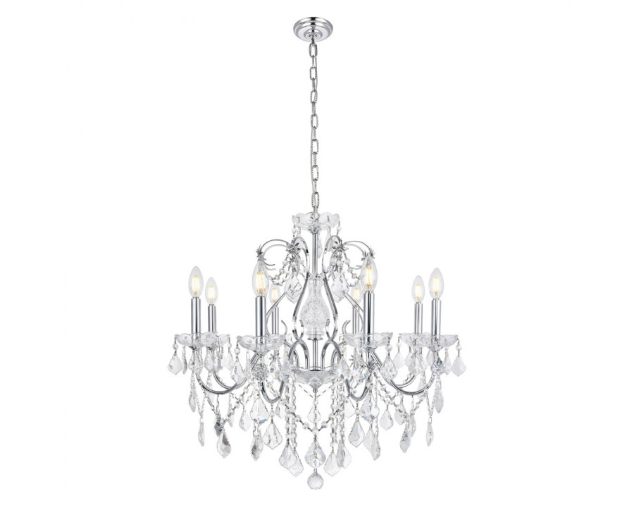 Elegant Pendant Light - Chrome, L 26" (V2015D26C-RC)