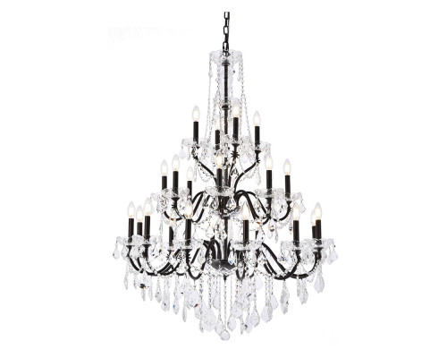 Elegant Chandelier - Dark Bronze (V2015G36DB-RC)